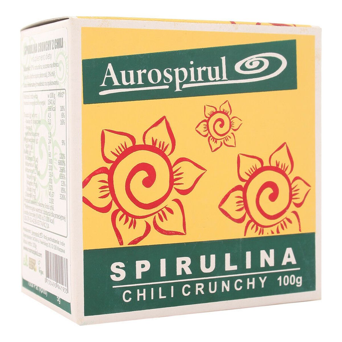Aurospirul Spirulina Chili Crunchy suplement diety 100g