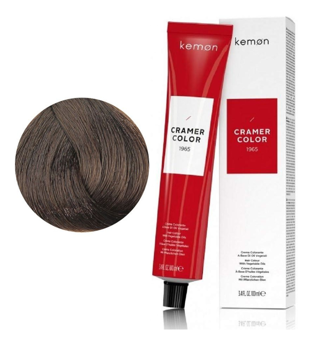 Kremowa farba do włosów z olejem kokosowym Dark Blonde (6) 2szt.x100ml