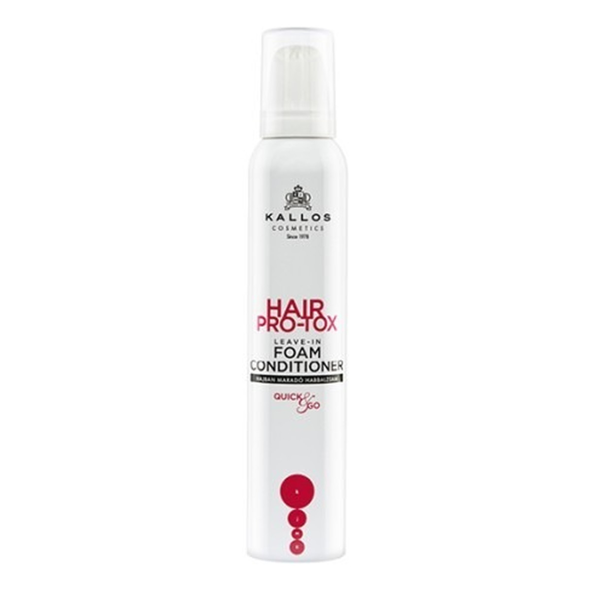 Kallos Hair Pro-Tox Leaven - In Foam Conditioner Pianka-Odżywka do włosów 200ml
