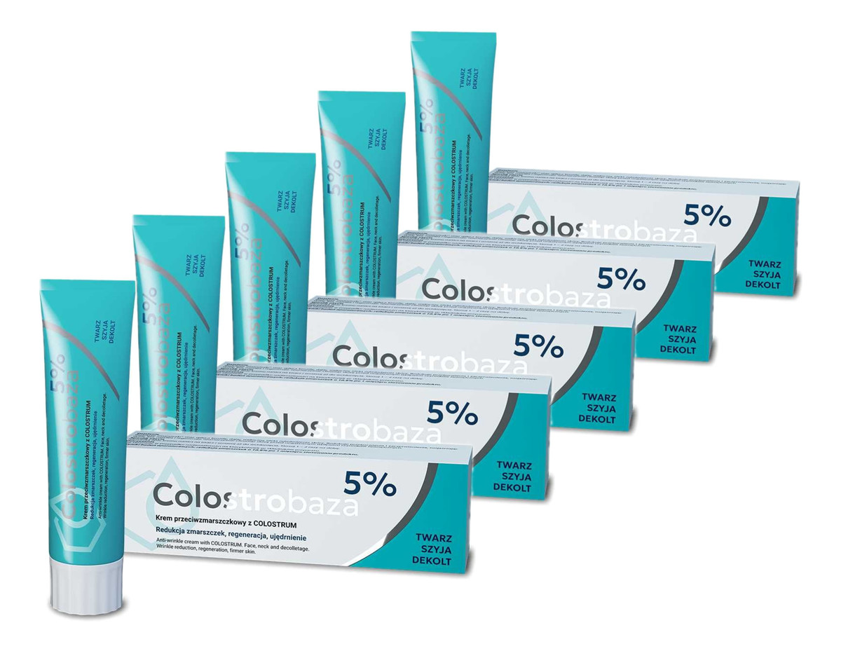 5% Krem przeciwzmarszczkowy z COLOSTRUM 5x30g