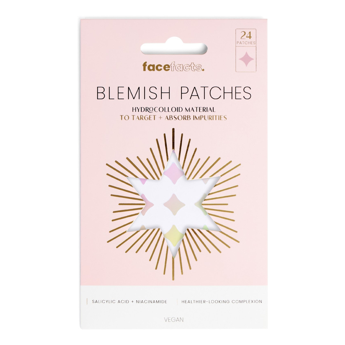 Face Facts Blemish Patches Holograficzne Diamenty Plastry na wypryski 1 op. - 24 szt.