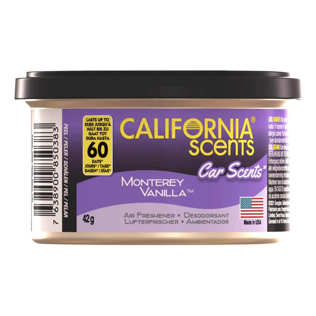 California Scents Car Scents Zapach Monterey Vanilla 42g