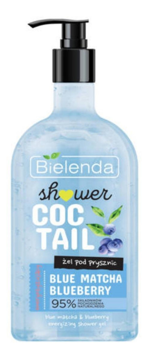 Żel pod prysznic energetyzujący Blue Matcha & Blueberry
