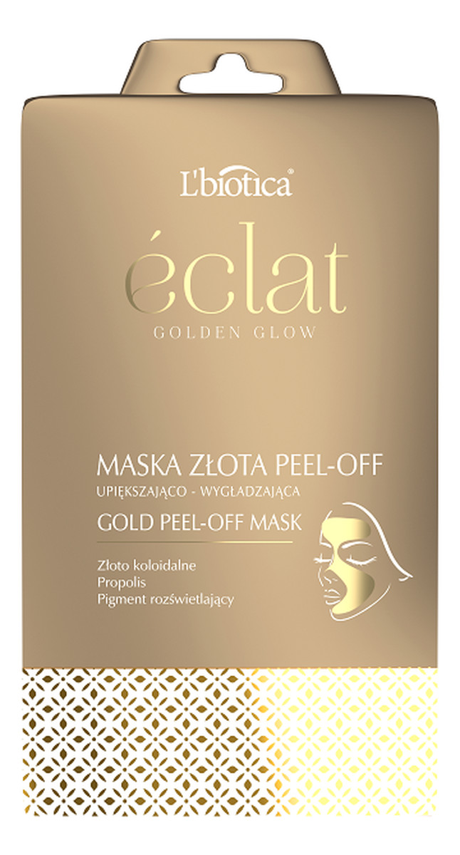 Golden Glow Maska Złota peel-off upiększająco - wygładzająca