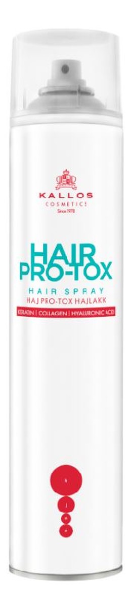 Hair Pro-Tox Hair Spray lakier do włosów