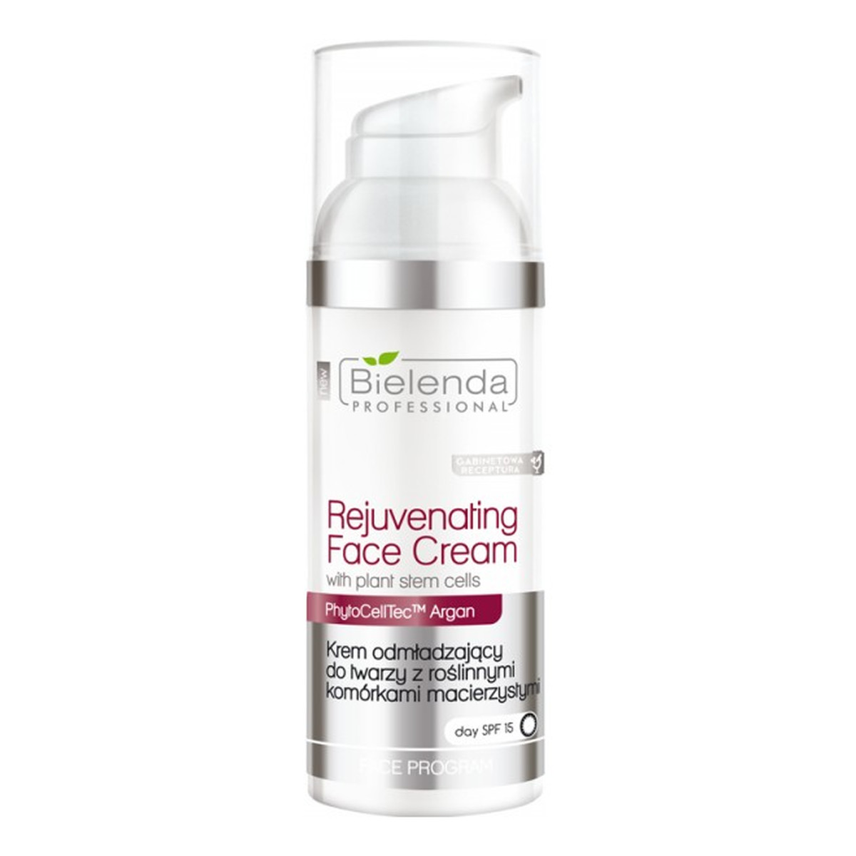 Bielenda Professional Face Program SPF15 odmładzający krem do twarzy z komórkami macierzystymi 50ml