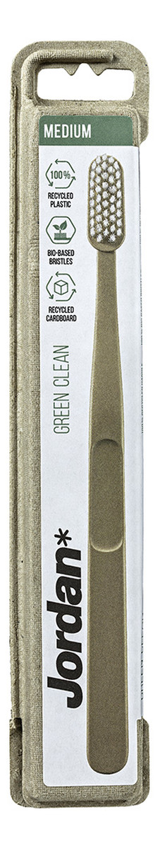 Green clean szczoteczka do zębów medium