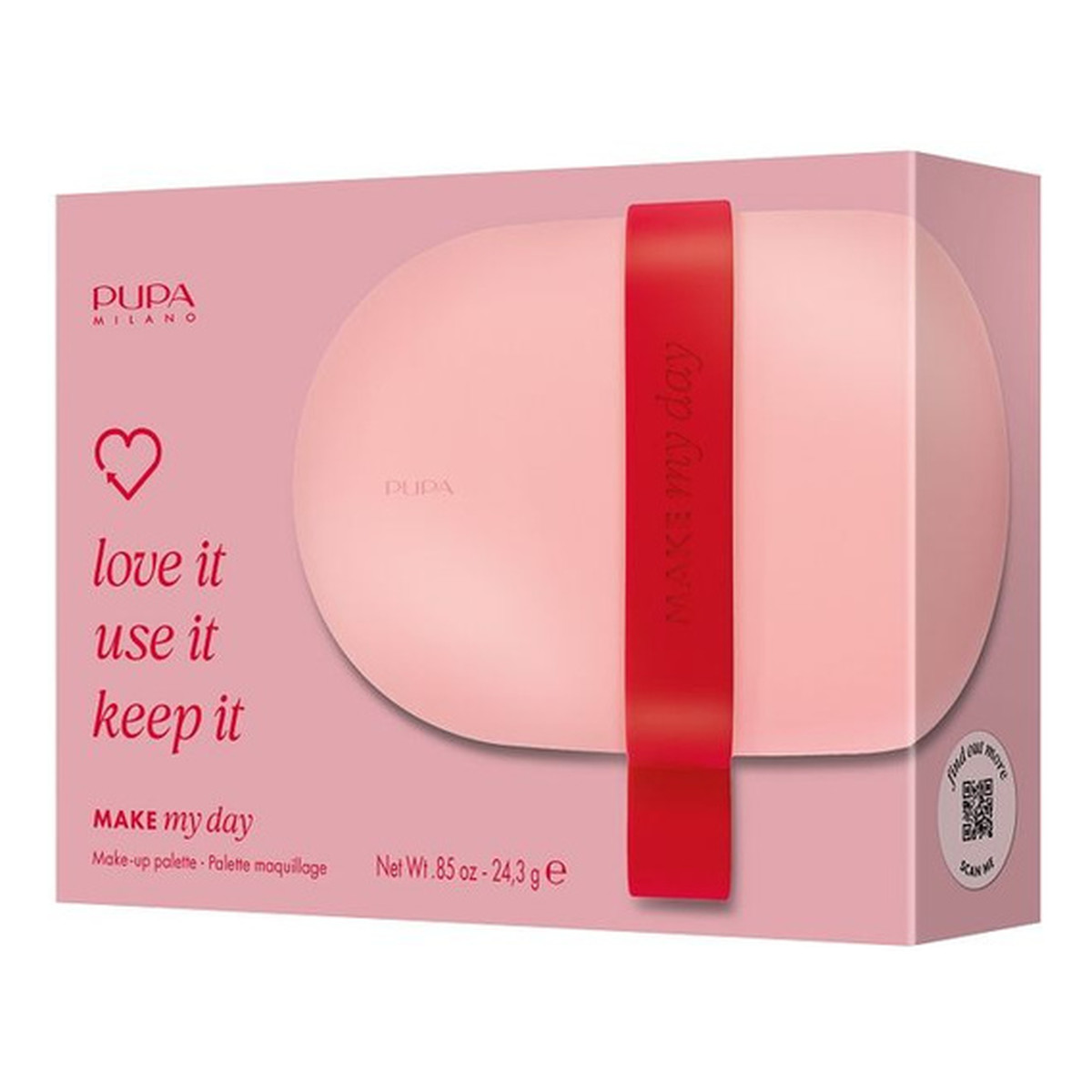 Pupa Milano Make My Day Plus paleta do makijażu twarzy 24.3g