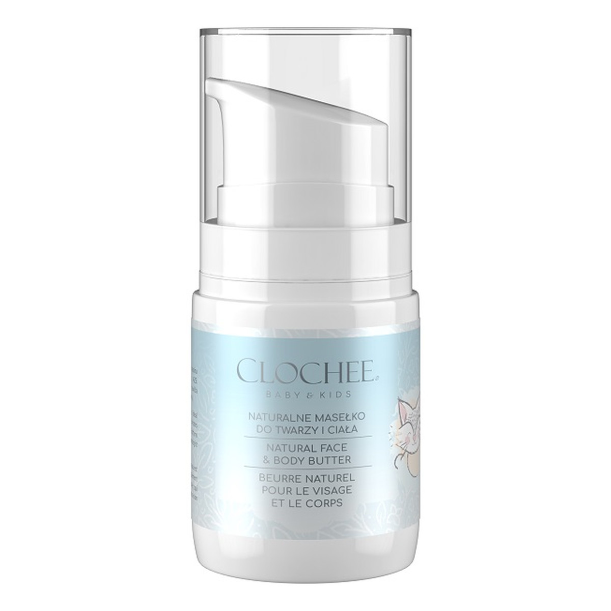 Clochee Baby&kids natural face & body butter naturalne masełko do twarzy i ciała dla dzieci 50ml