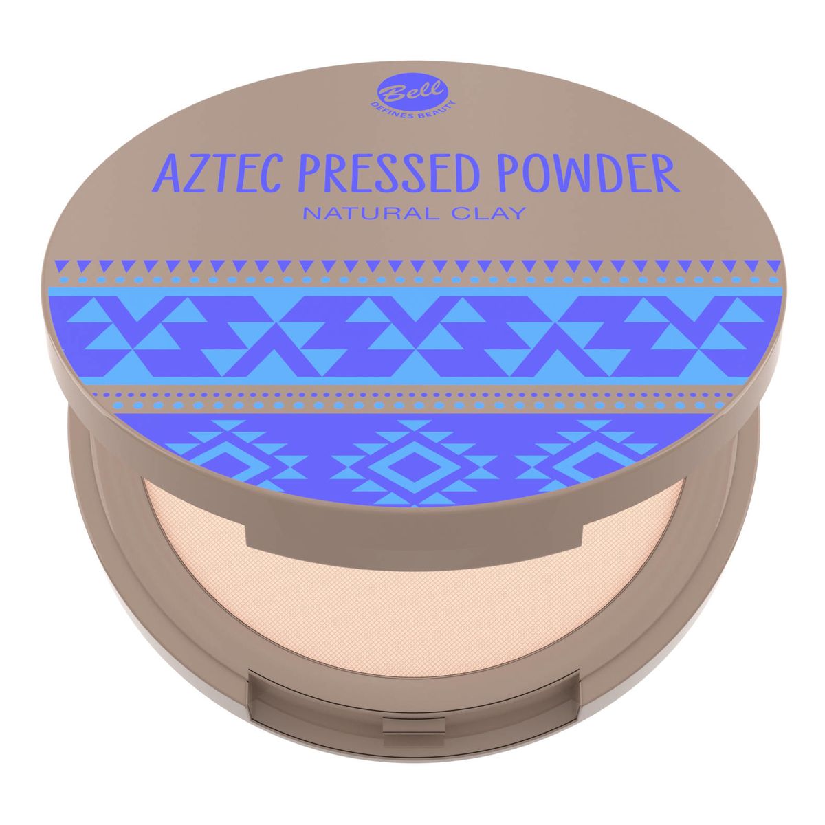 Bell Aztec Queen Pressed Powder Puder prasowany z glinką 10g