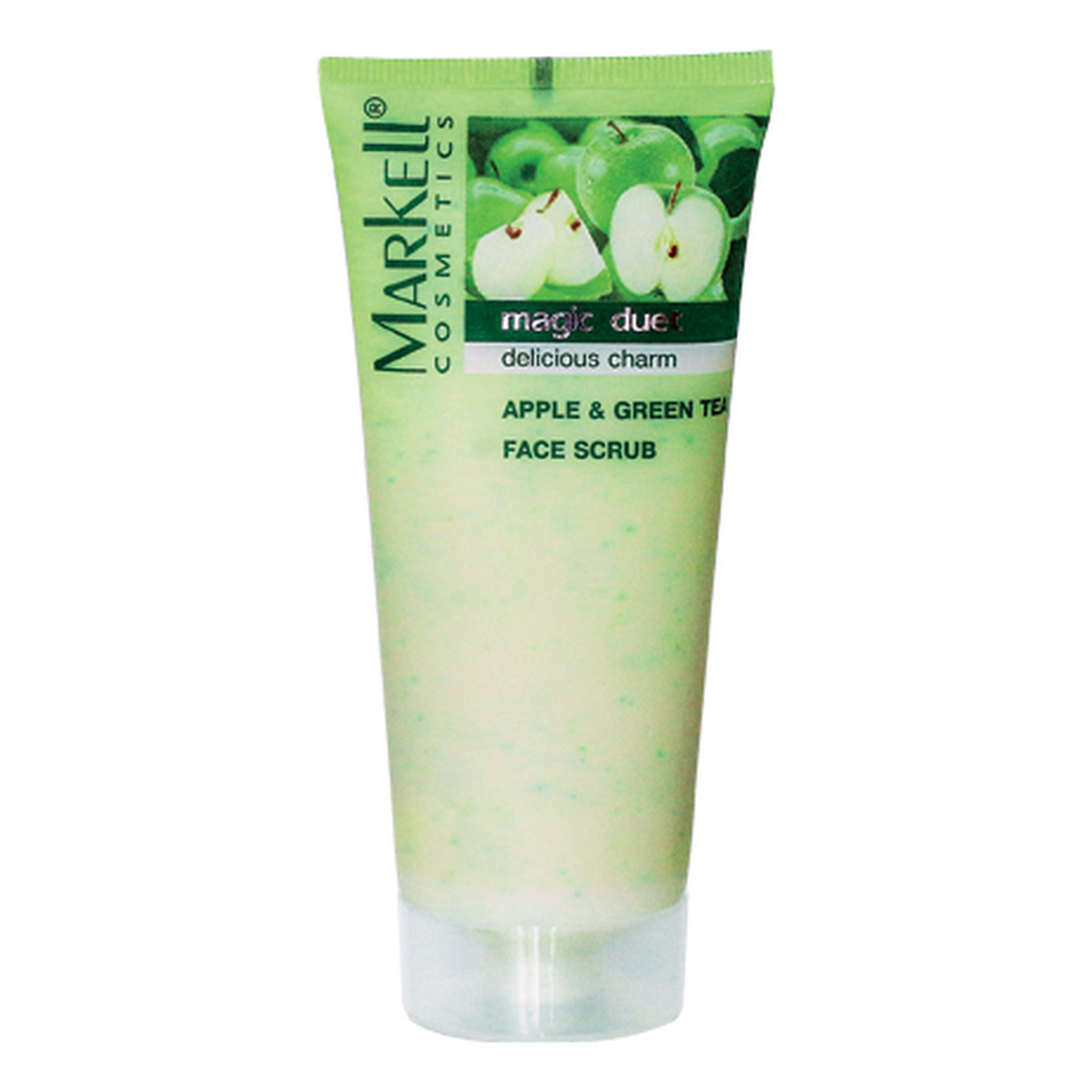 Markell Cosmetics Magic Duet Scrub Do Twarzy Jabłko&Zielona Herbata 95g