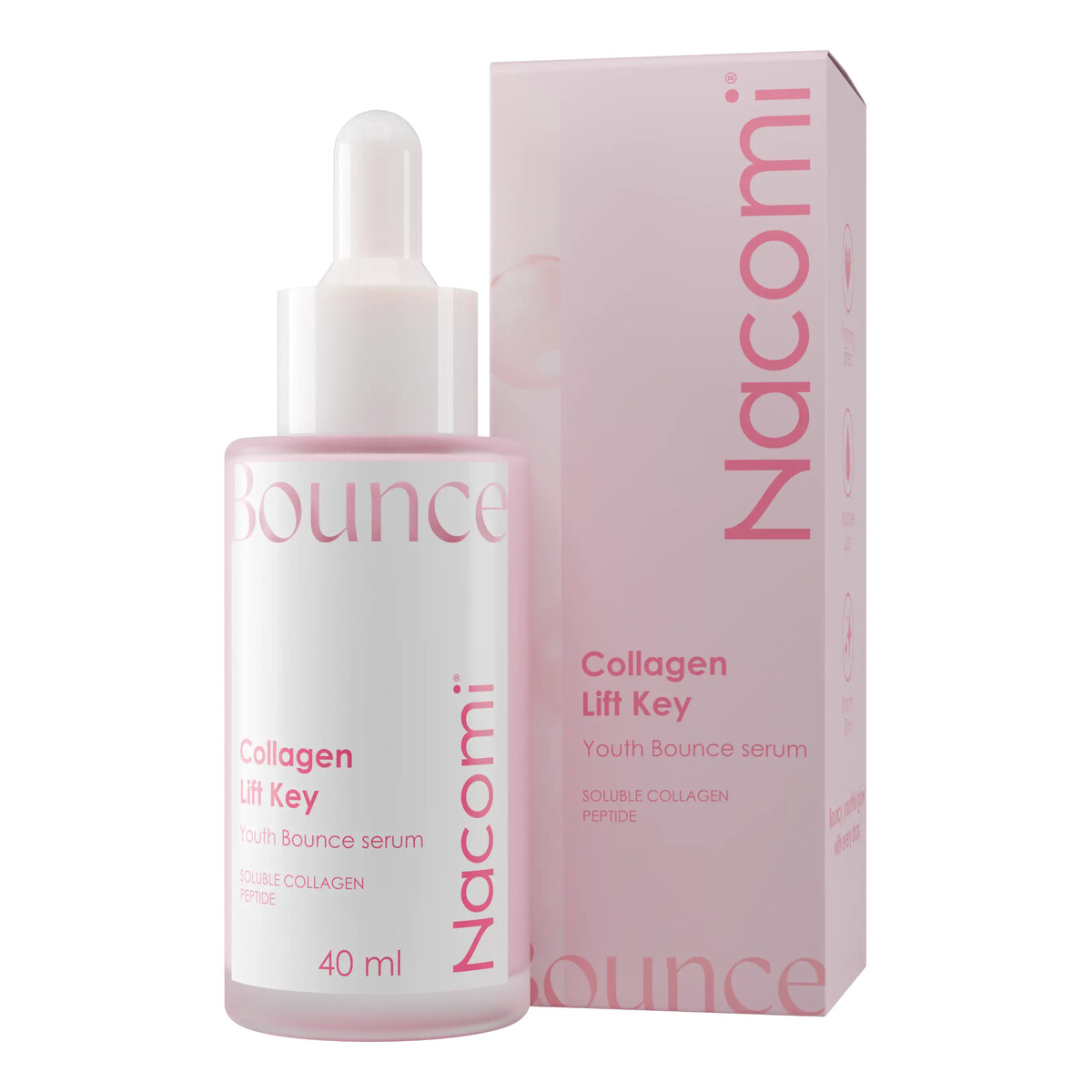 Nacomi Bounce Collagen Lift Key Firming Serum ujędrniające z kolagenem 40ml