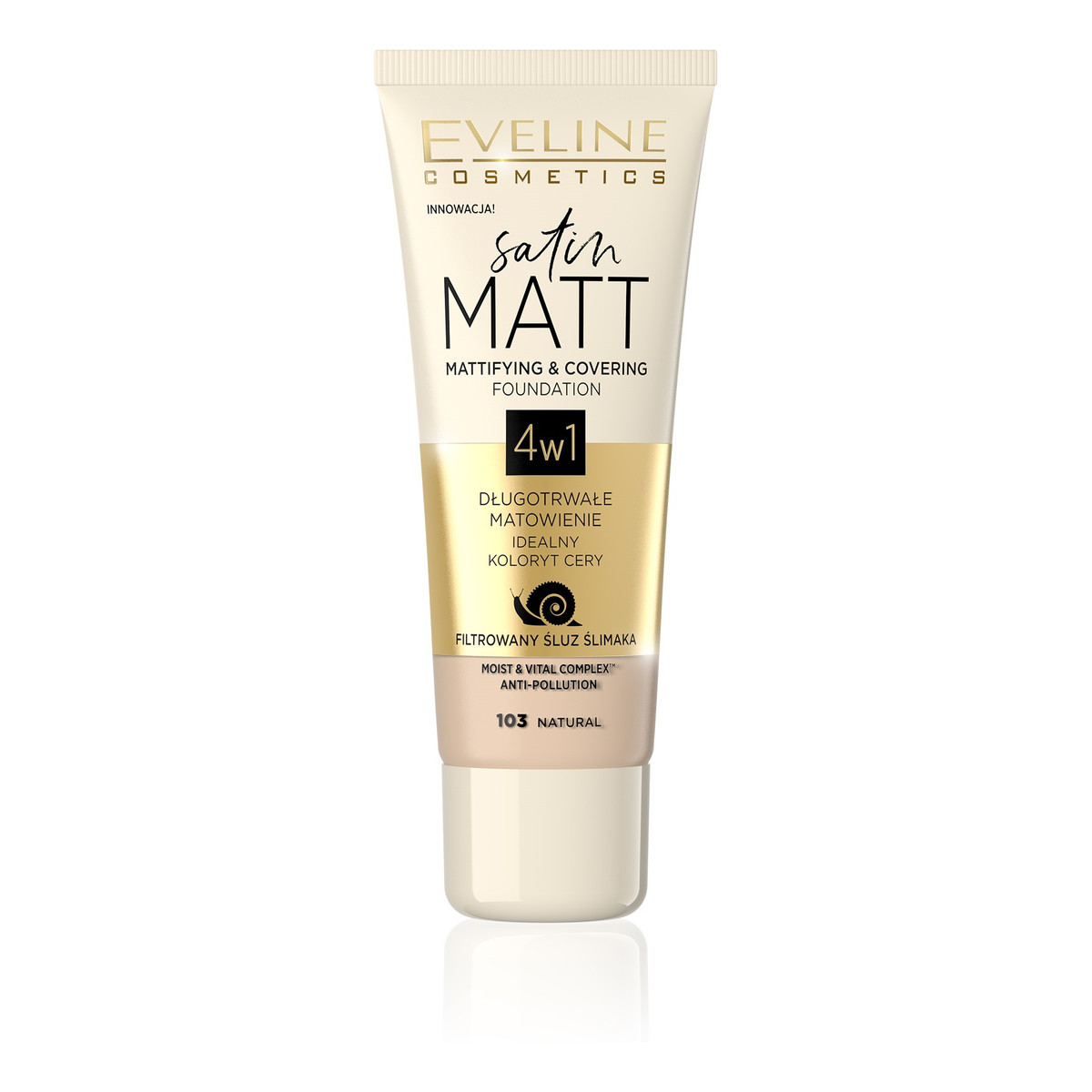 Eveline Satin Matt matujący podkład do twarzy 30ml