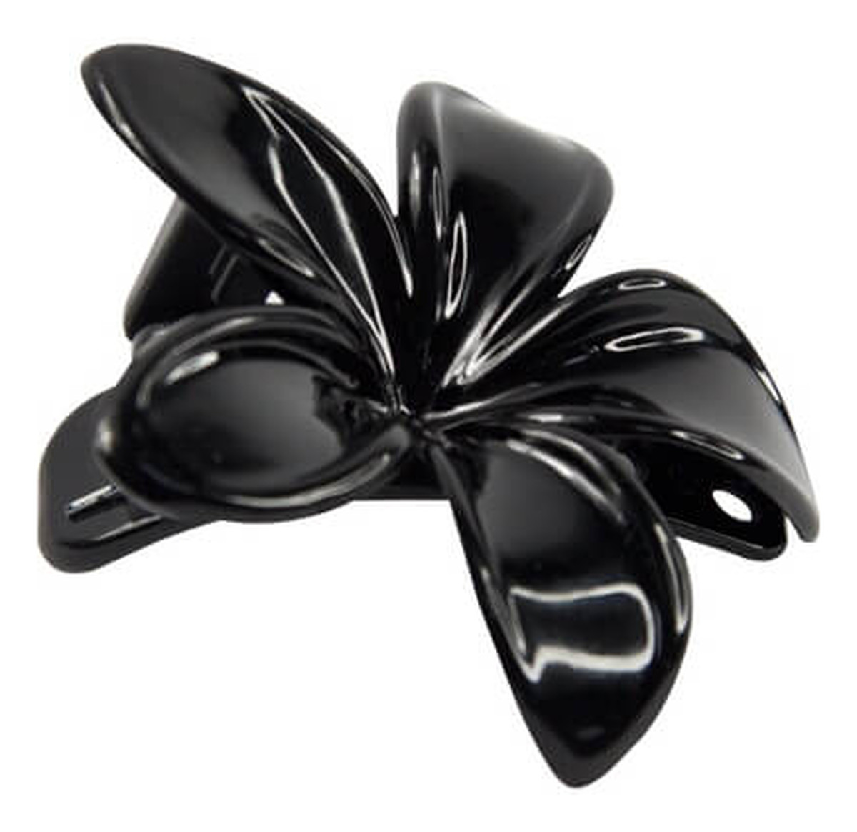 spinka do włosów Kwiatek czarna (FA-5831) 1 szt