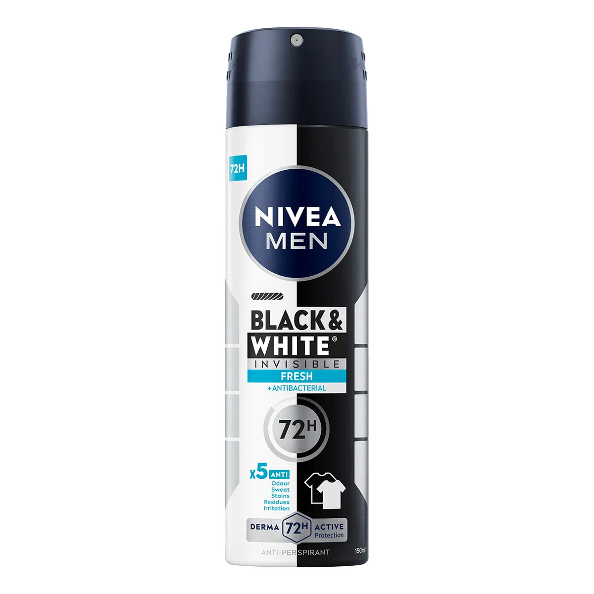 Nivea For Men Invisible Fresh Dezodorant Spray Black&White 250ml