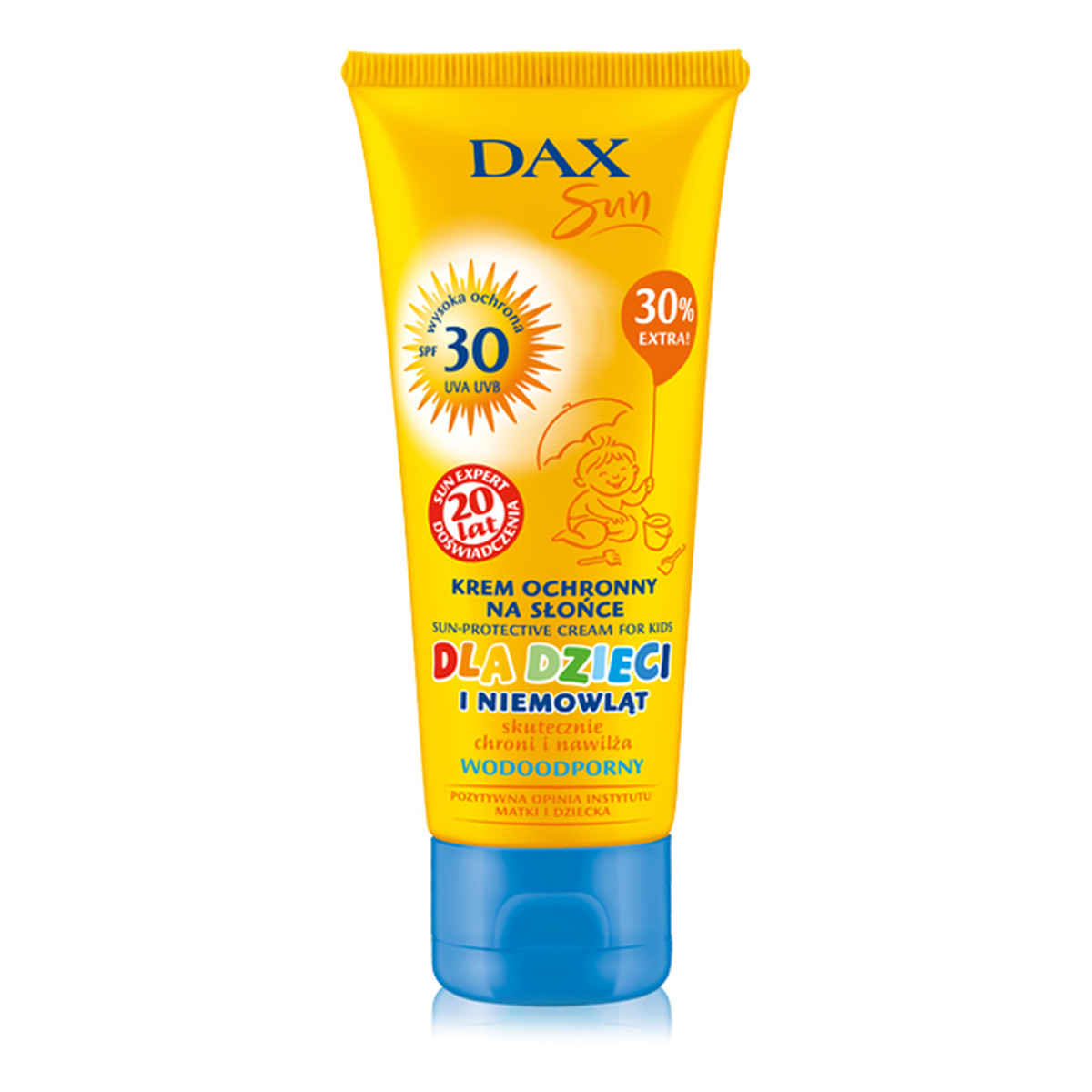 Dax Sun Krem Ochronny Na Słońce Dla Dzieci i Niemowląt SPF 30 75ml