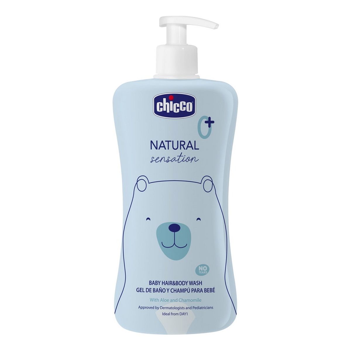 Chicco Natural sensation płyn do mycia ciała i włosów 0m+ 500ml