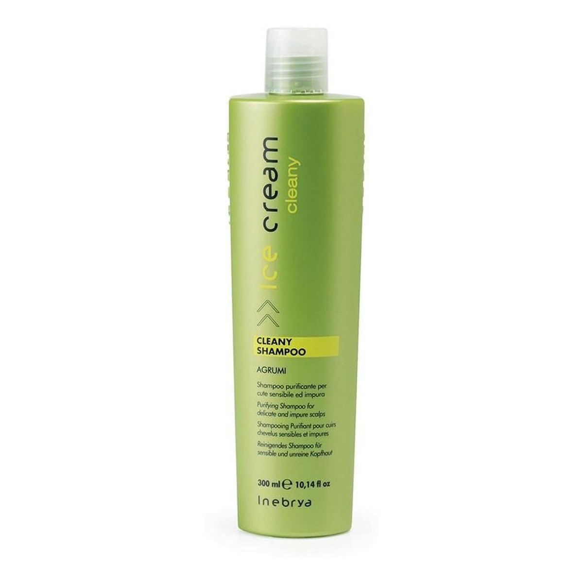 Inebrya Ice cream cleany shampoo szampon przeciwłupieżowy do podrażnionej i wrażliwej skóry głowy 300ml