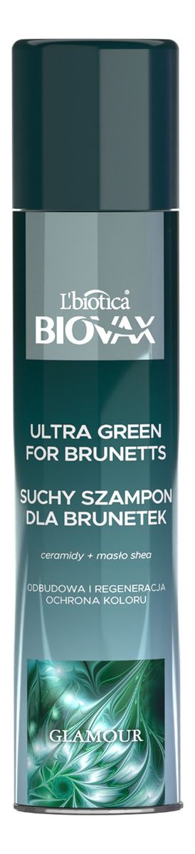 Suchy Szampon do włosów dla brunetek - Ultra Green