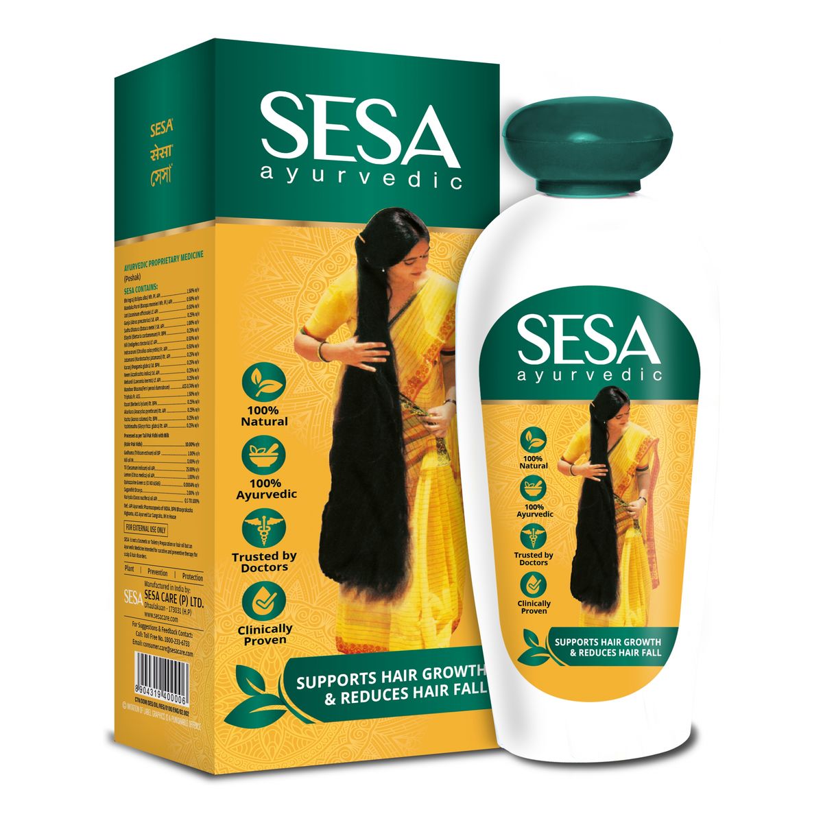 Sesa Oil Ayurvedic Hair ziołowy olejek do pielęgnacji włosów 50ml