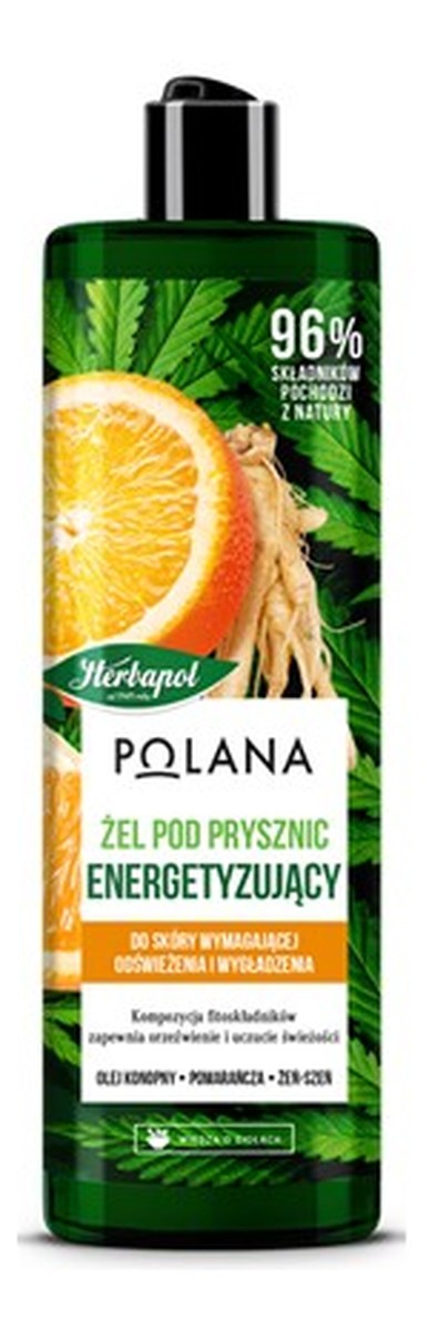 Żel p/p energe. olej kon/żeń-szeń/pomar.
