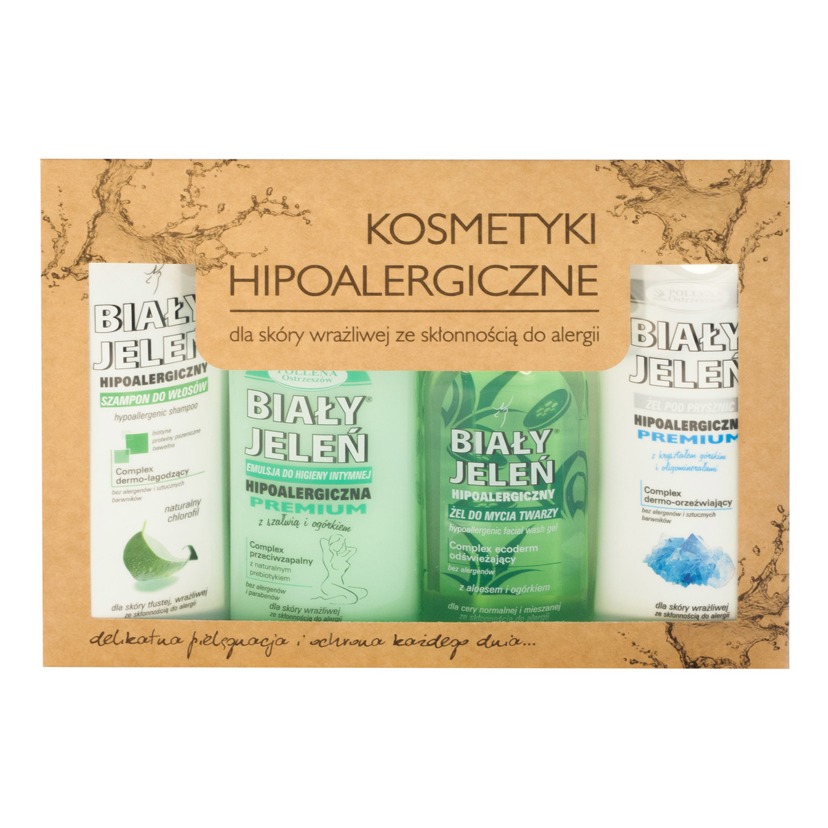 Biały Jeleń Zestaw Upominkowy Dla Kobiet 1100ml