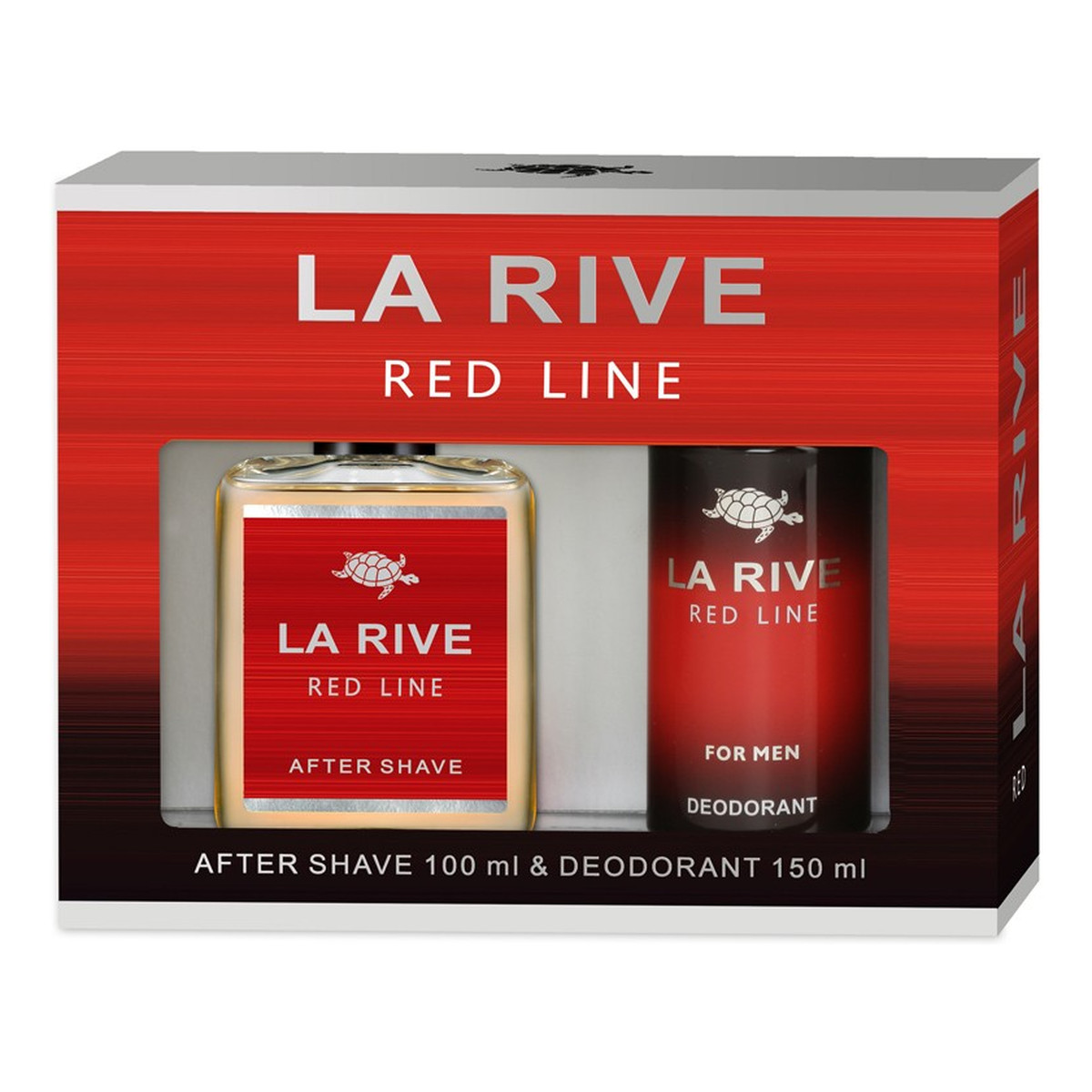 La Rive Red Line zestaw (woda po goleniu 100ml + dezodorant 150ml)