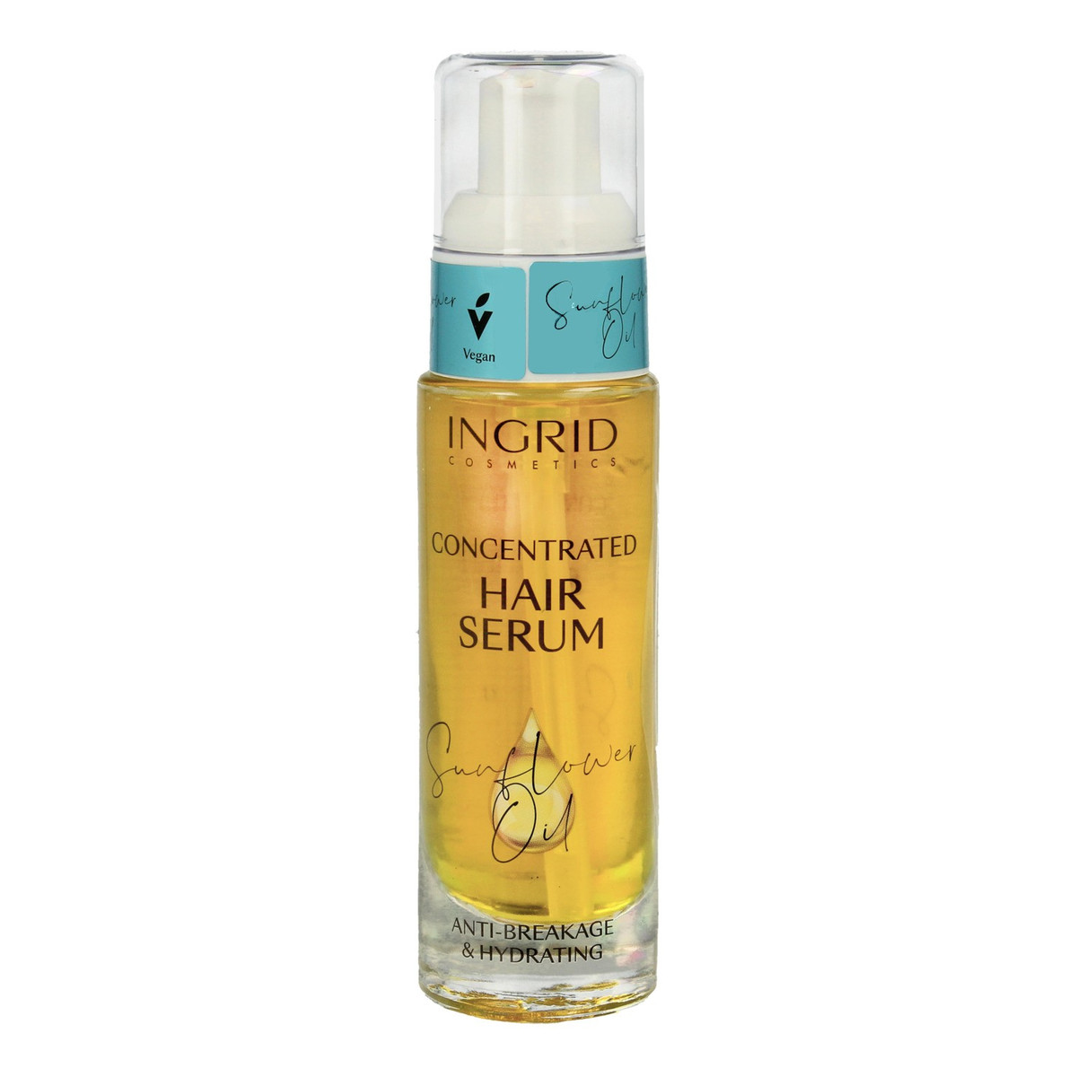 Ingrid Magic Skoncentrowane serum do włosów z olejkiem słonecznikowym nawilżenie 40ml