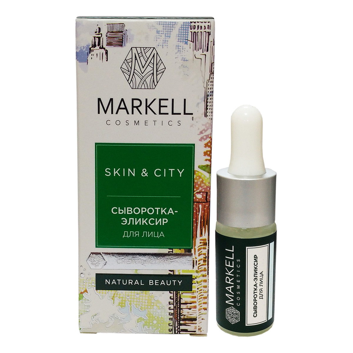 Markell Cosmetics Skin & City SERUM-ELIKSIR DO TWARZY 10ml