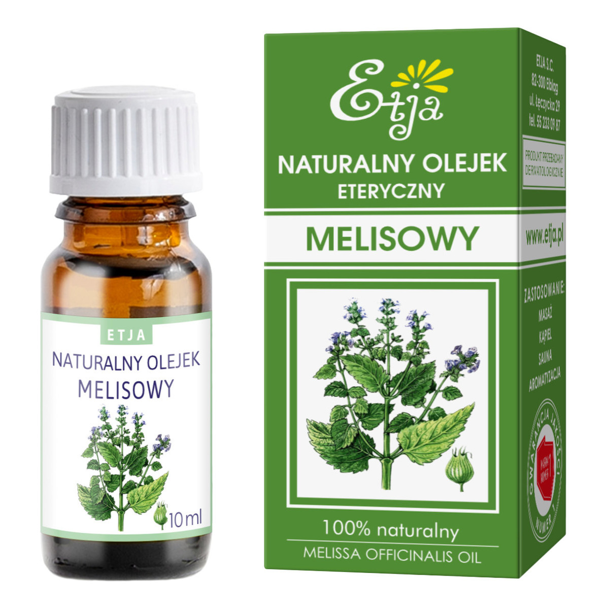 Etja Olejek eteryczny melisowy 10ml