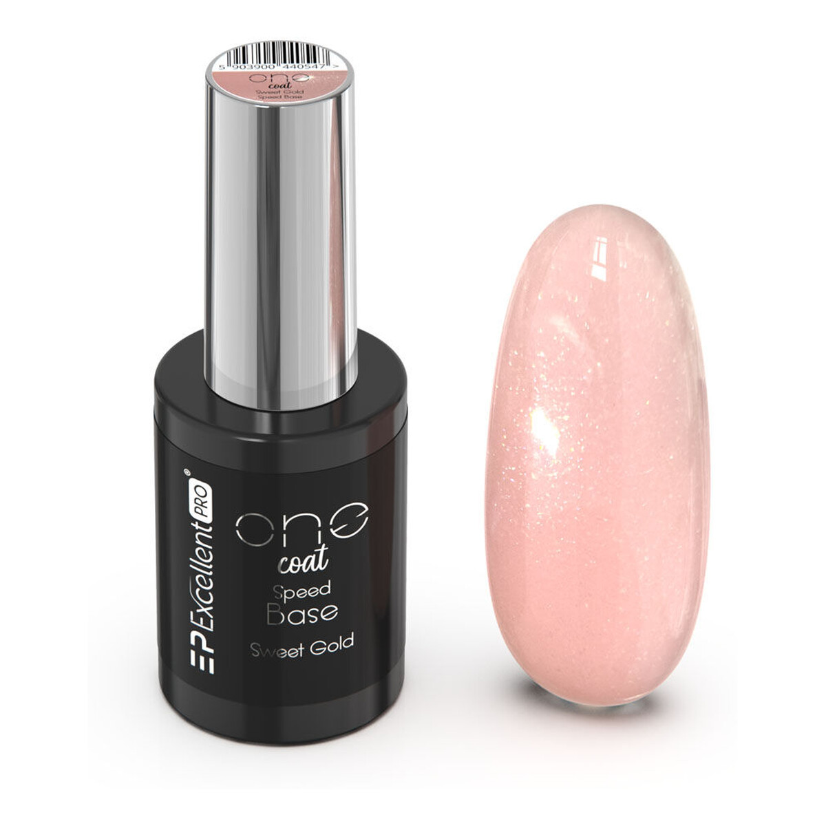 Excellent PRO One coat speed base kryjąca baza hybrydowa sweet gold 11g