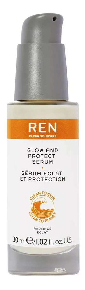 Glow and protect serum rozświetlająco-ochronne serum do twarzy