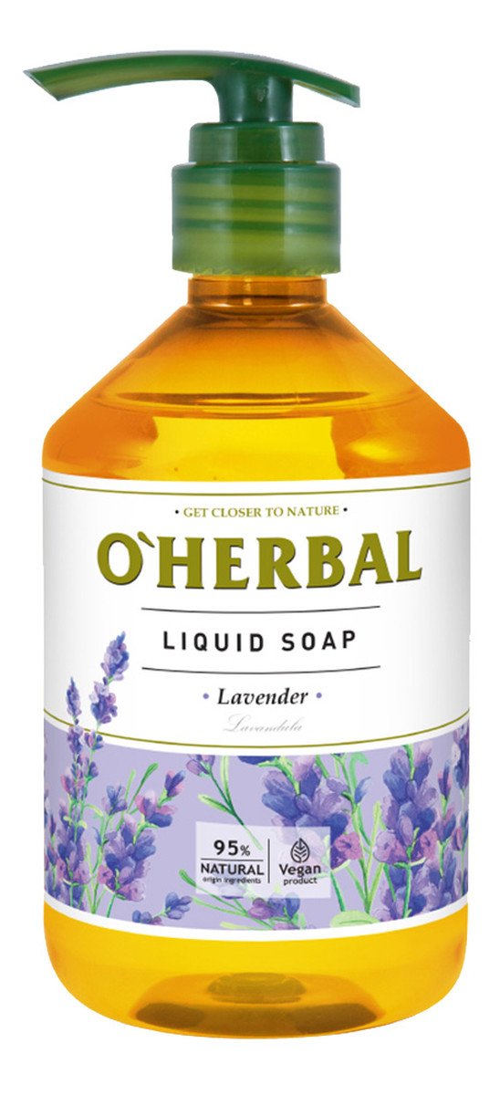 Mydło w płynie z ekstraktem lawendowym