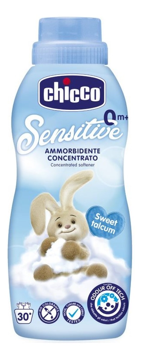 Płyn do zmiękczania i płukania odzieży dziecięcej 0m+ Sweet Talcum
