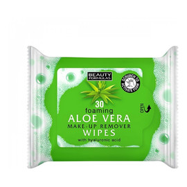 Aloe vera make-up remover wipes aloesowe chusteczki do demakijażu twarzy 30szt.