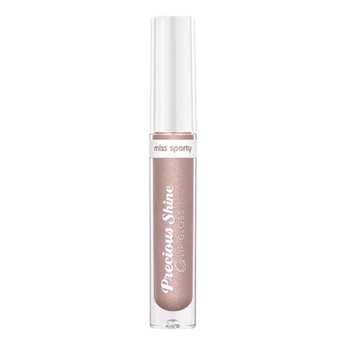 Miss Sporty Precious shine lip gloss błyszczyk do ust 10 shiny nude 2,6 ml