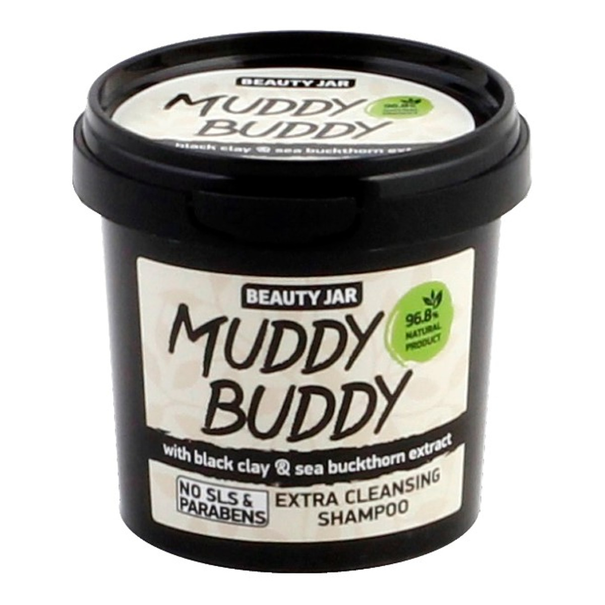 Beauty Jar Muddy buddy Szampon do włosów głęboko oczyszczający 150g
