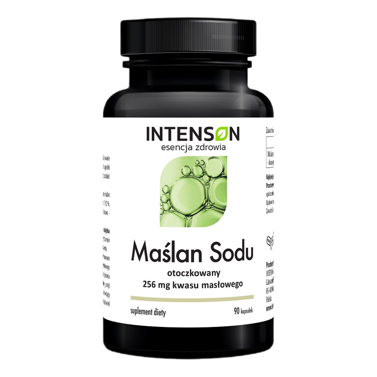 Intenson Maślan sodu suplement diety 90 kapsułek