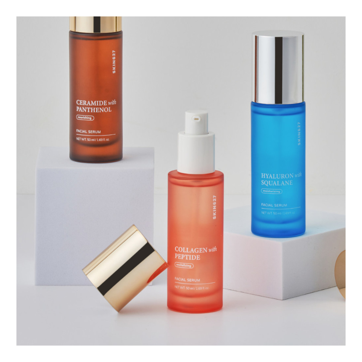 Skin627 Collagen With Peptide Serum do twarzy przeciwstarzeniowe 50ml