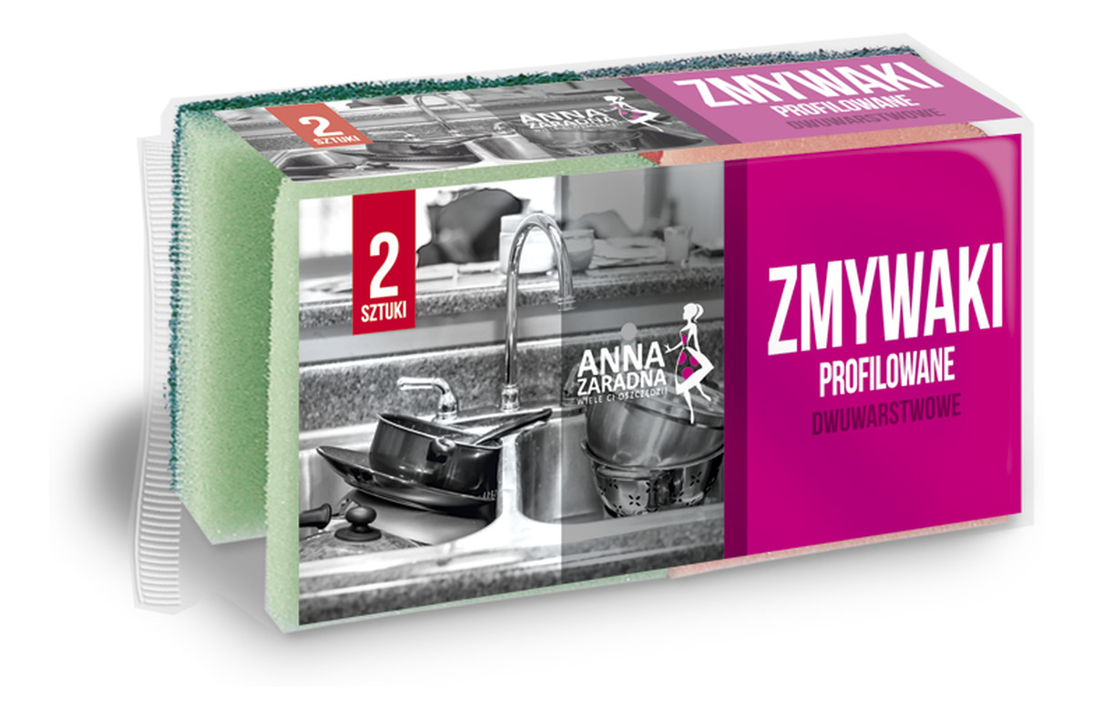 Zmywaki profilowane 2szt.