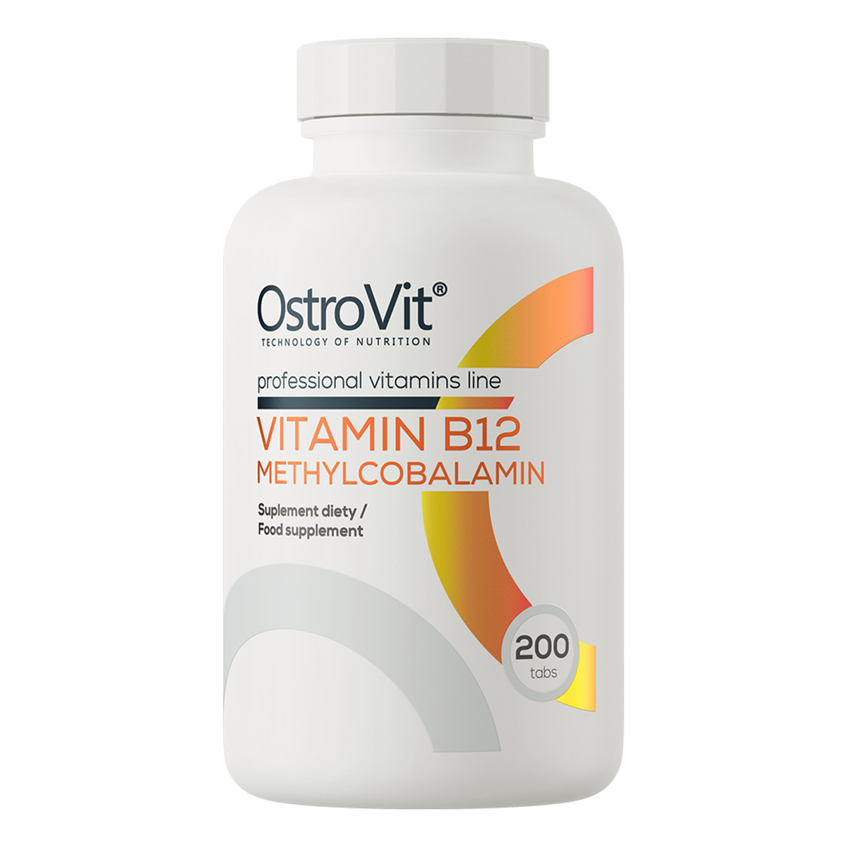 OstroVit Witamina B12 Metylokobalamina 200 tabletek 38g