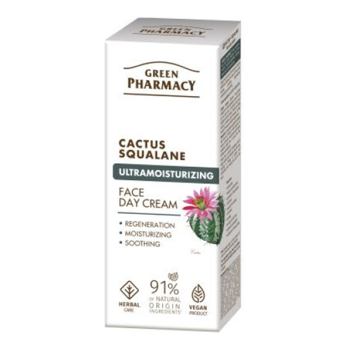 Green Pharmacy krem do twarzy na dzień Kaktus i Skwalan 50ml