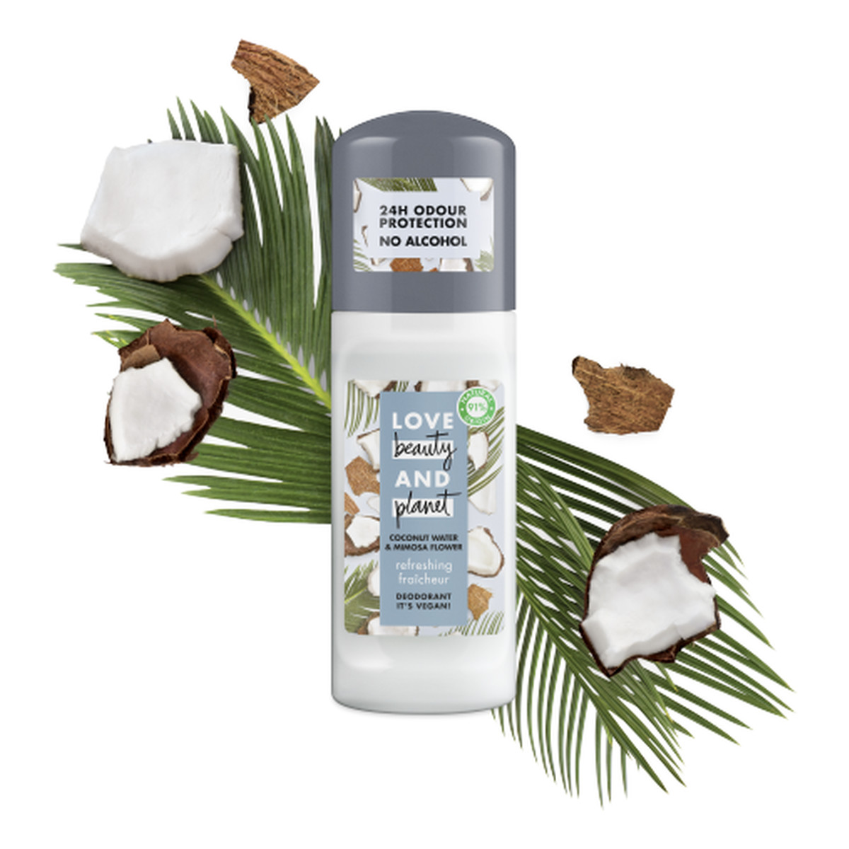 Love Beauty and Planet Coconut Water & Mimosa Flower Refreshing Deodorant dezodorant w kulce 50ml