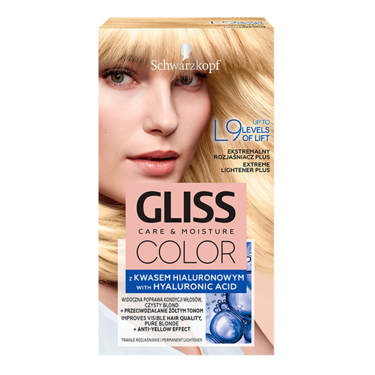 Gliss Gliss color lightener rozjaśniacz do włosów l-9