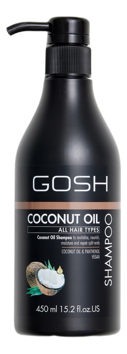 Coconut oil szampon do włosów z olejem kokosowym