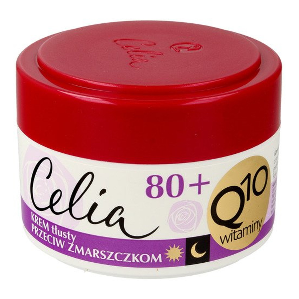 Celia Q10 Witaminy 80+ krem tłusty przeciw zmarszczkom z elastyną na dzień i noc 50ml