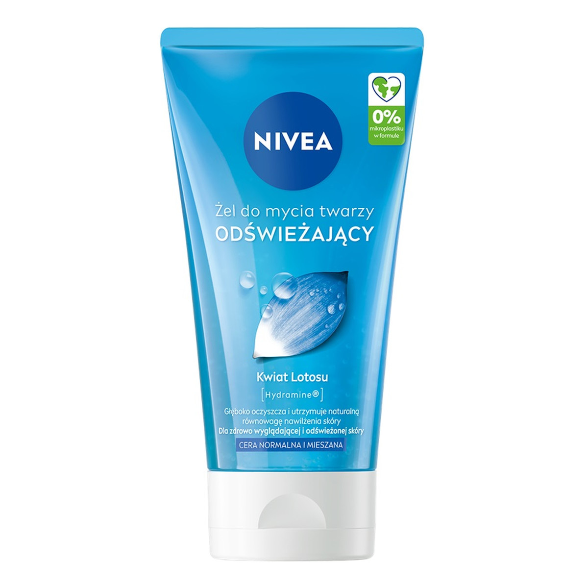 Nivea Odświeżający Żel do mycia twarzy cera normalna i mieszana 150ml