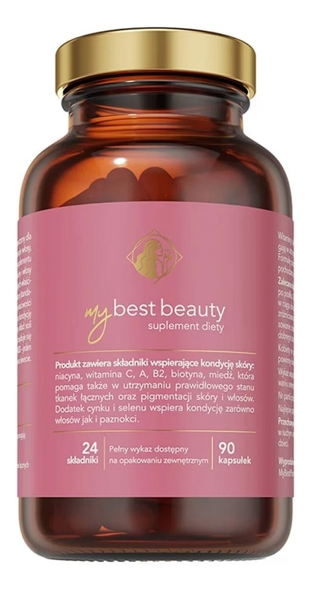 Mybestbeauty suplement diety 90 kapsułek