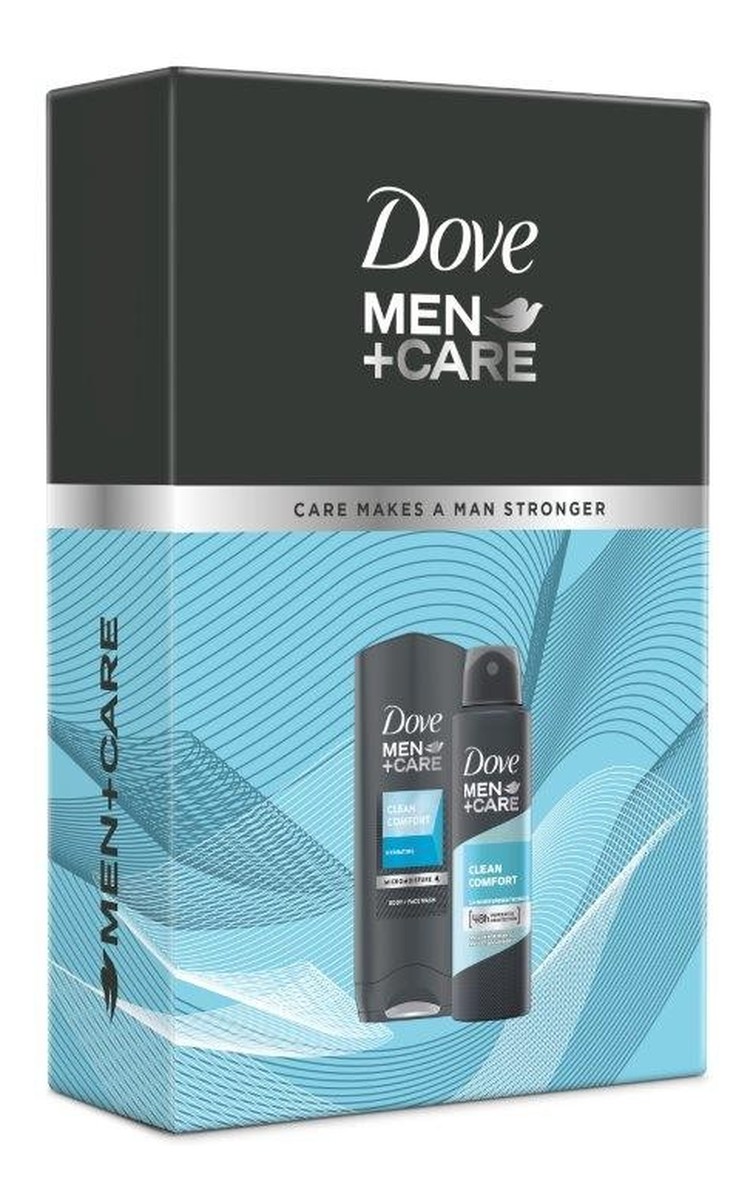 Zestaw prezentowy Clean Comfort (dezodorant w sprayu 150ml+żel pod prysznic 400ml )