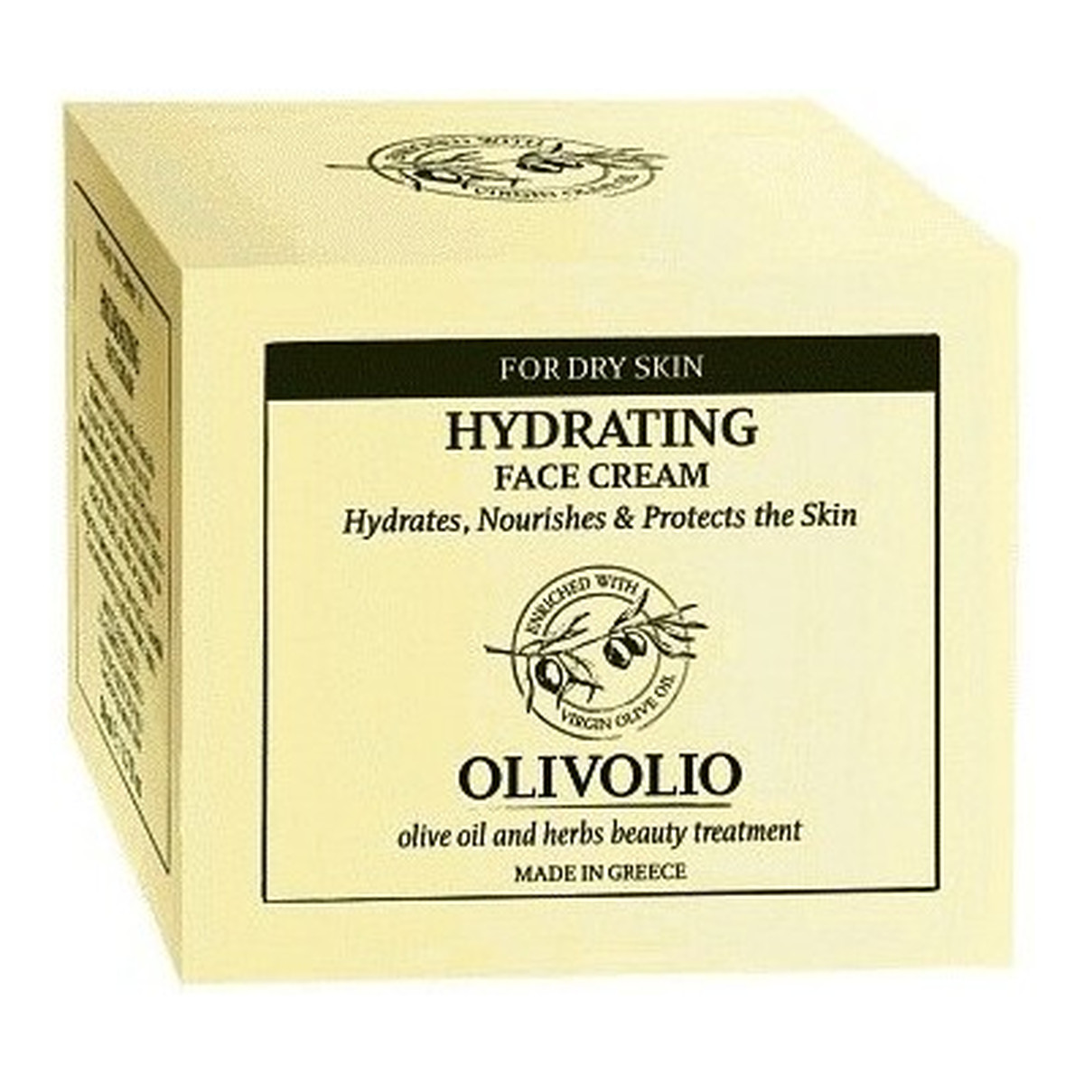 Olivolio Hydrating Face Cream Odżywczo nawilżający krem twarzy z koenzymem Q10 Do Skóry Suchej 50ml